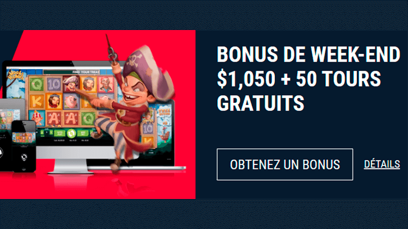 Bonus week-end promotion rabona casino