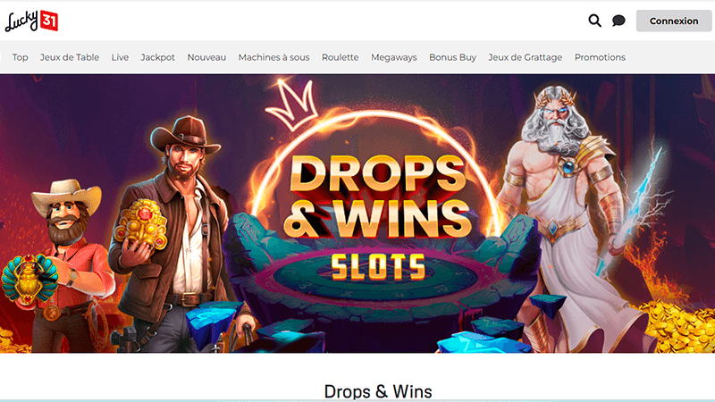 Promotion drops & wins lucky31 