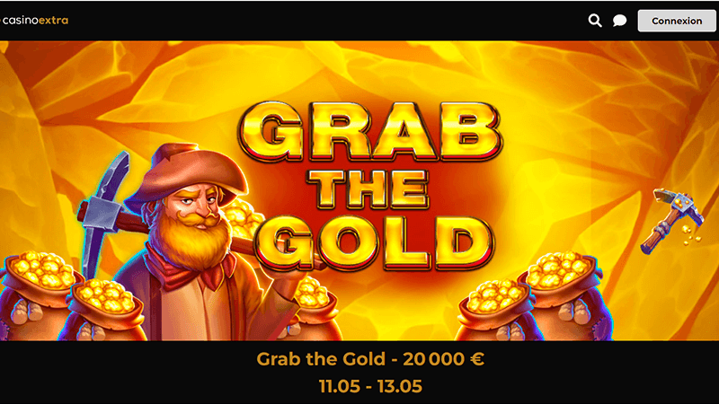 Promo grab the gold casino extra