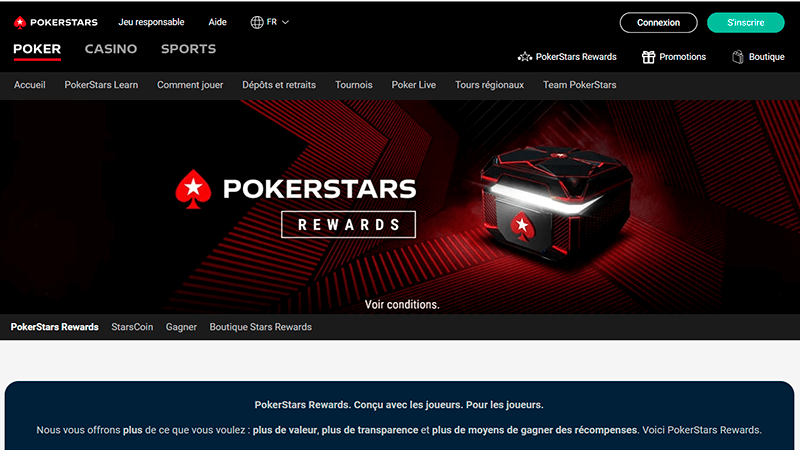 Pokerstars casino rewards promotion