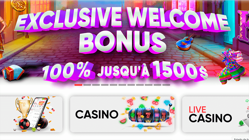 Banner bonus de bienvenue rolletto casino