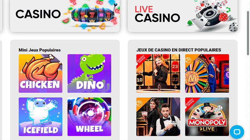 Vue genéralé de rolletto casino