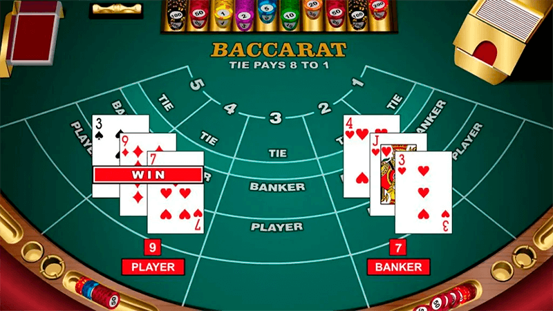 Jeux baccarat en ligne