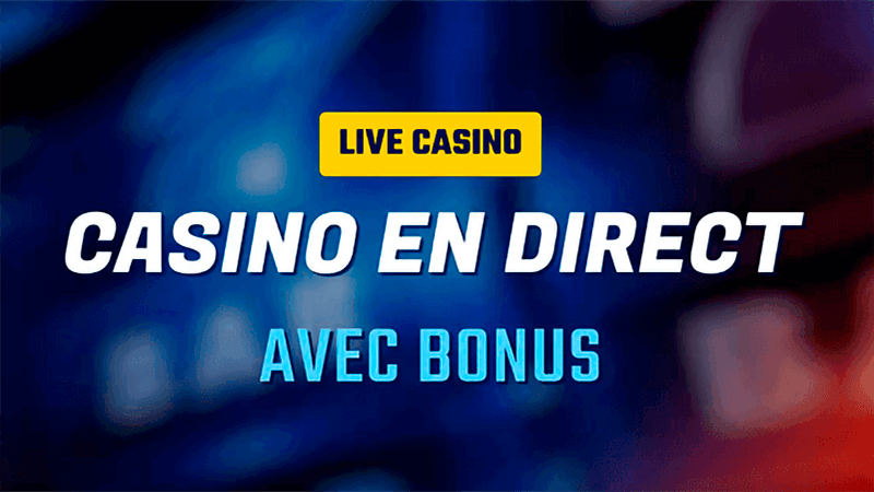 Image casino en direct au casino en ligne