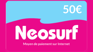 Carte 50€ Neosurf 