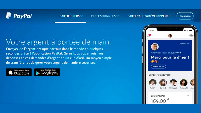 fonctionnement facile de paypal 