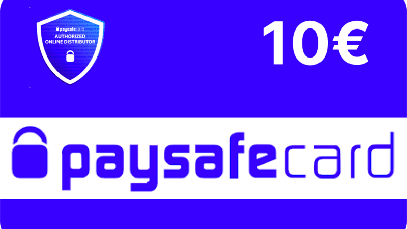 Carte prépaieé paysafecard 10 €