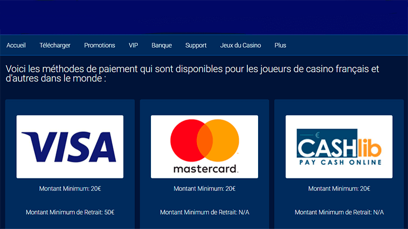 Moyens de paiement nouveaux casinos en ligne